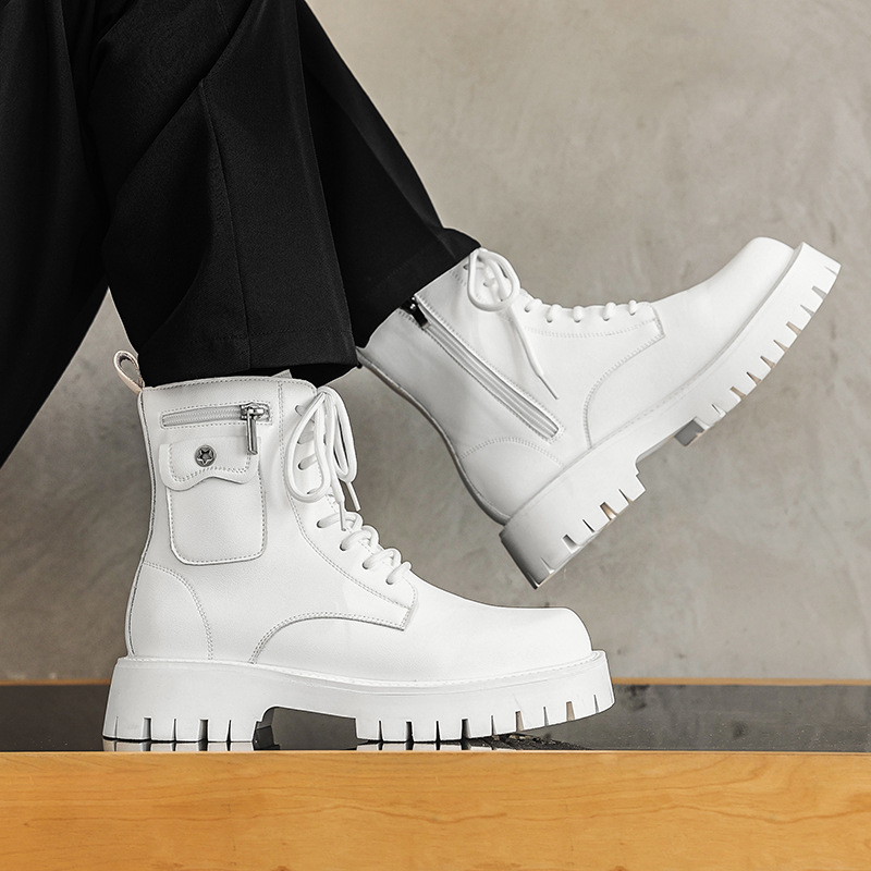2025 Trend Men Boots Sneakers - Street Fashion Men 2025 recension och pris
