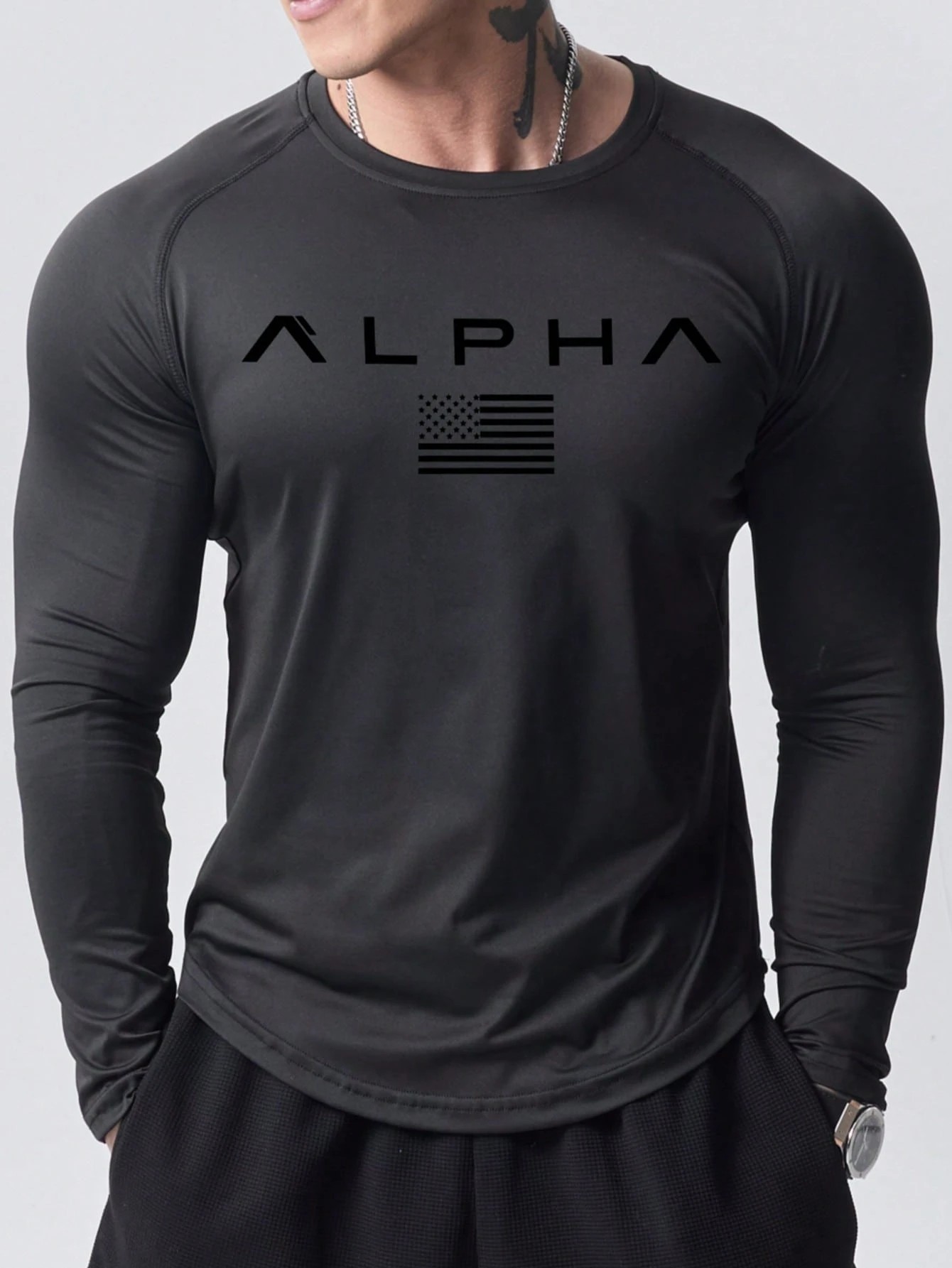 New Men's Long-Sleeved T-Shirt - Street Fashion Men 2025 recension och pris