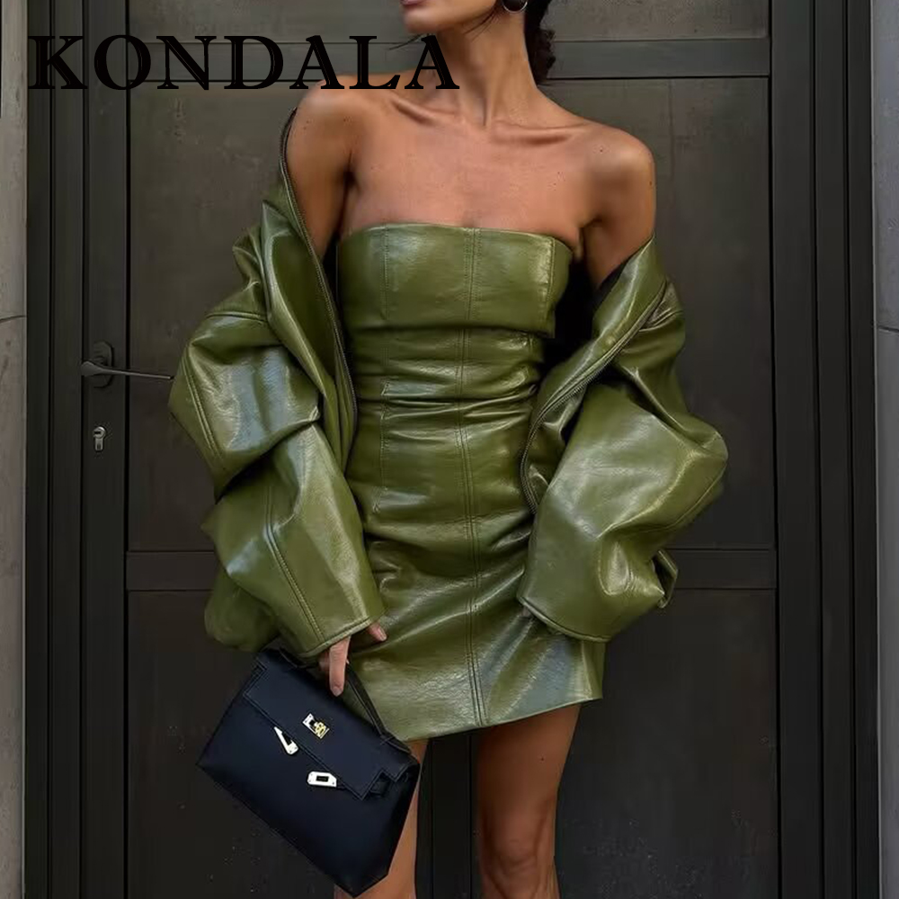 KONDALA Chic Streetwear Green - Fashion Street Night recension och pris