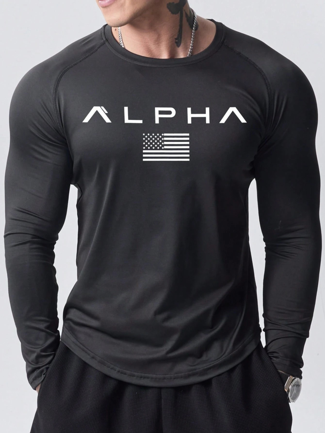 New Men's Long-Sleeved T-Shirt - Street Fashion Men 2025 recension och pris