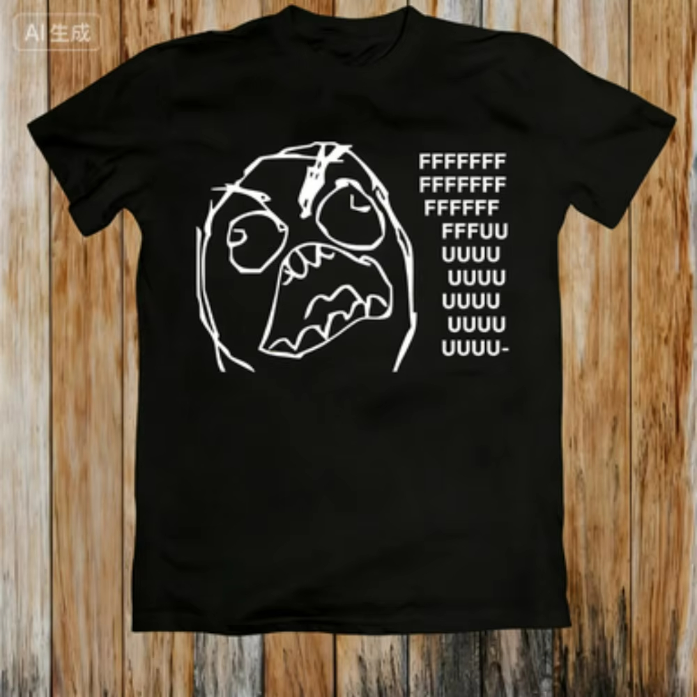 Summer New Style Angry Guy Fun - Street Fashion For Short Guys recension och pris