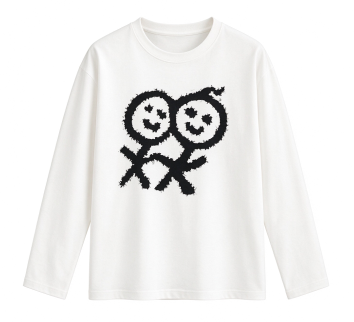 Grunge Y2K Women Long Sleeve T - Street Fashion Y2K recension och pris