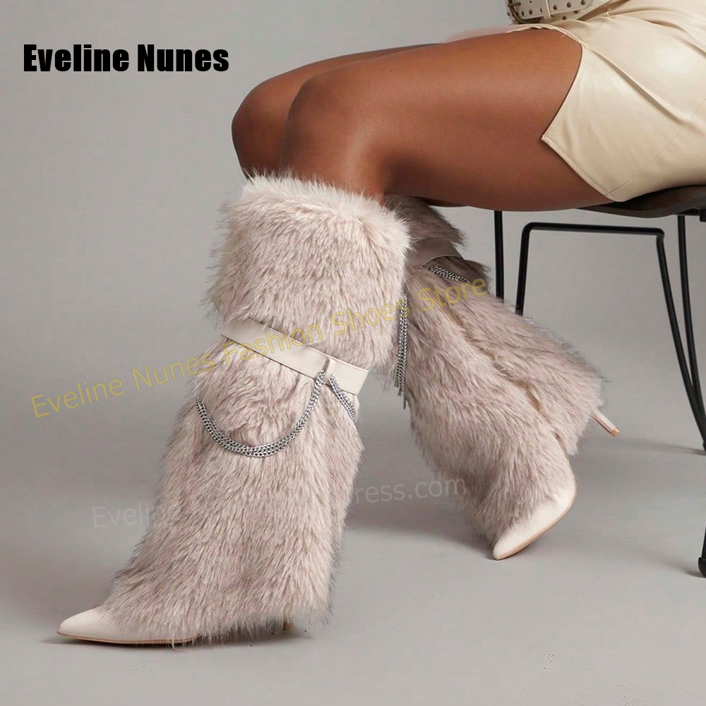 Y2K Trendy Women Fluffy Furry  - Street Fashion Y2K recension och pris